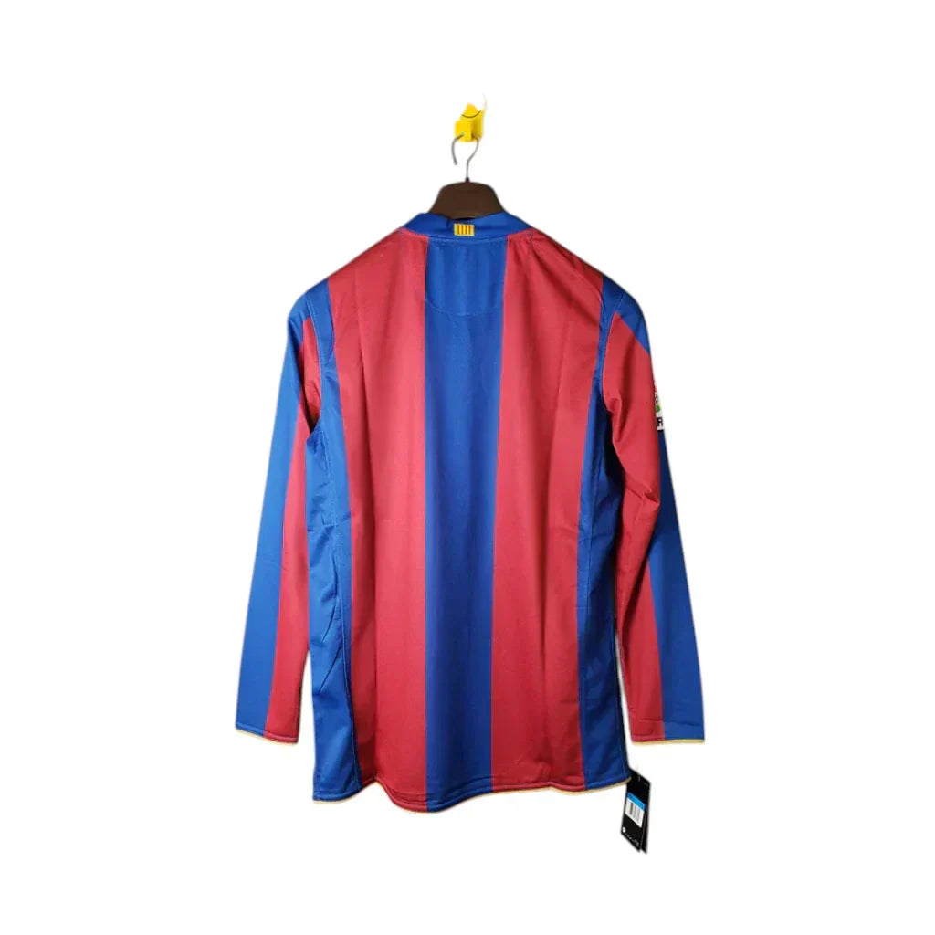 Camisa Barcelona 2007/08 I Manga Longa