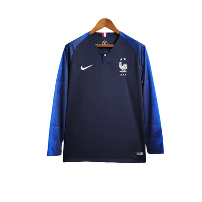 Camisa França I 2018 Manga Longa