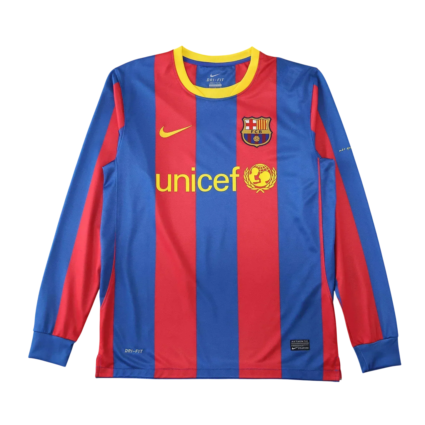 Camisa Barcelona 2010/11 I Manga Longa