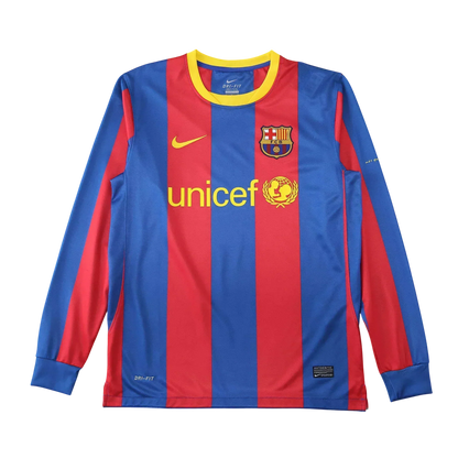 Camisa Barcelona 2010/11 I Manga Longa