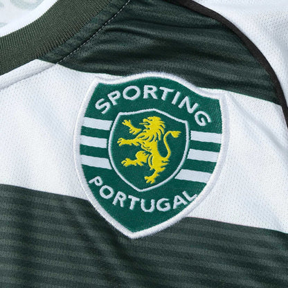 Camisa Sporting I 2002/03 Manga Longa