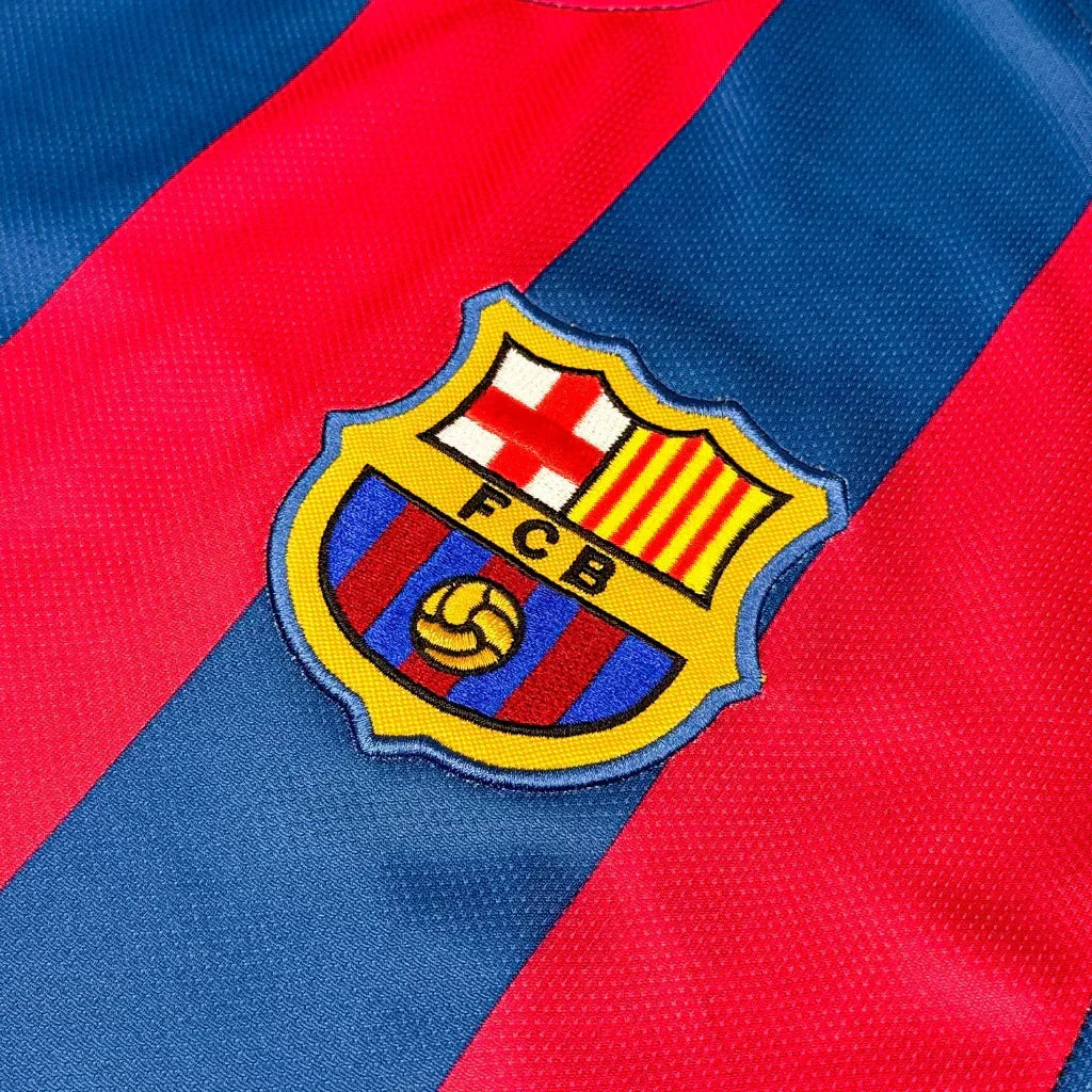 Camisa Barcelona 2005/06 I Manga Longa