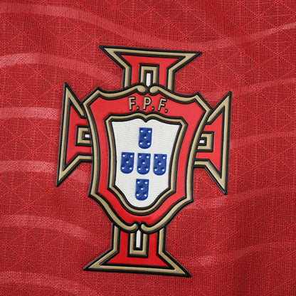 Camisa Portugal I 2026 Manga Longa Jogador