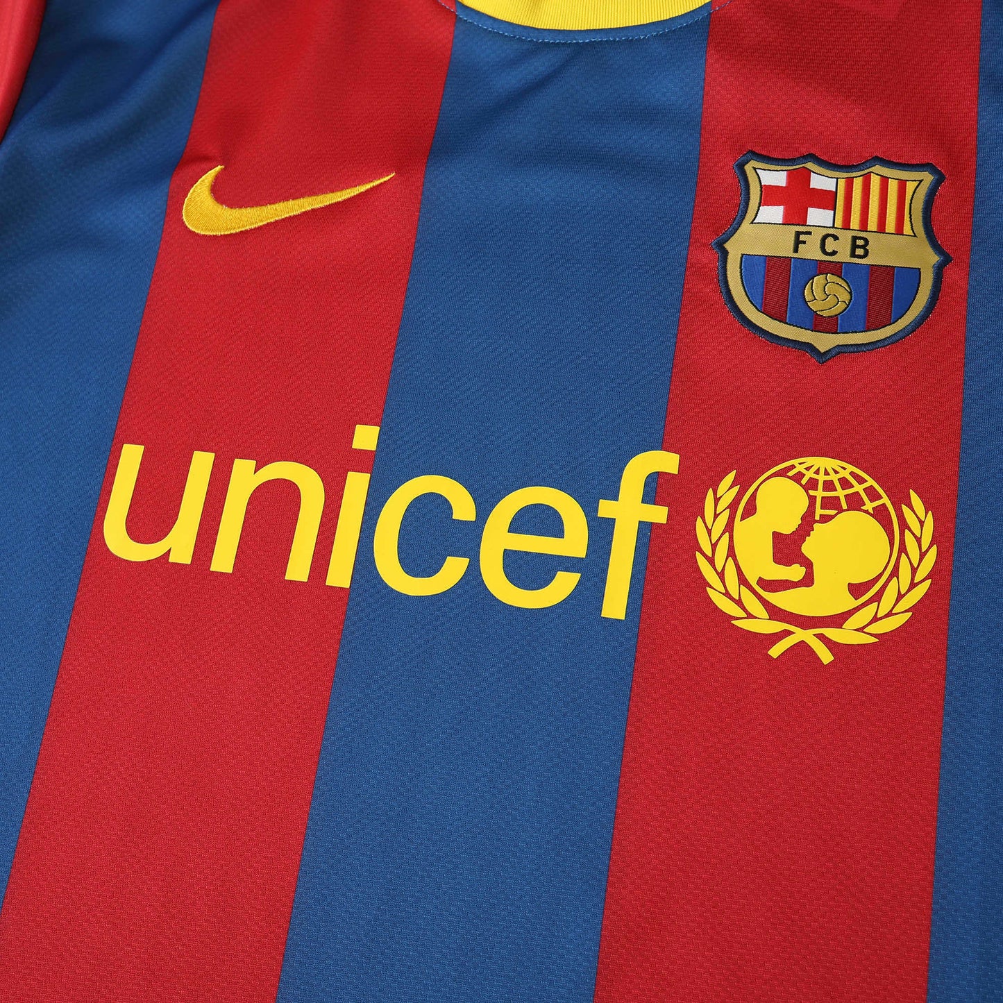 Camisa Barcelona 2010/11 I Manga Longa