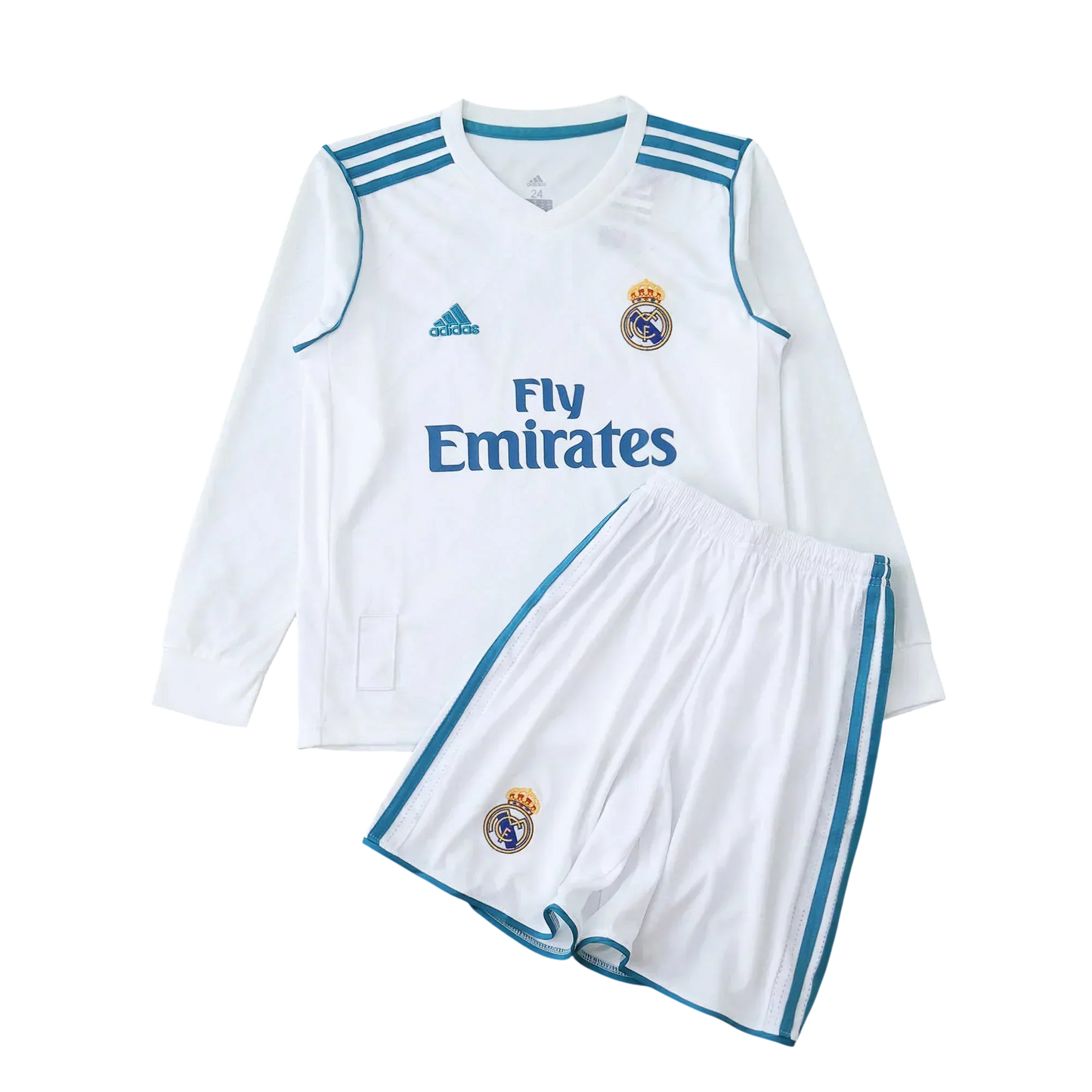 Kit Infantil Real Madrid 2017/18 I Manga Longa