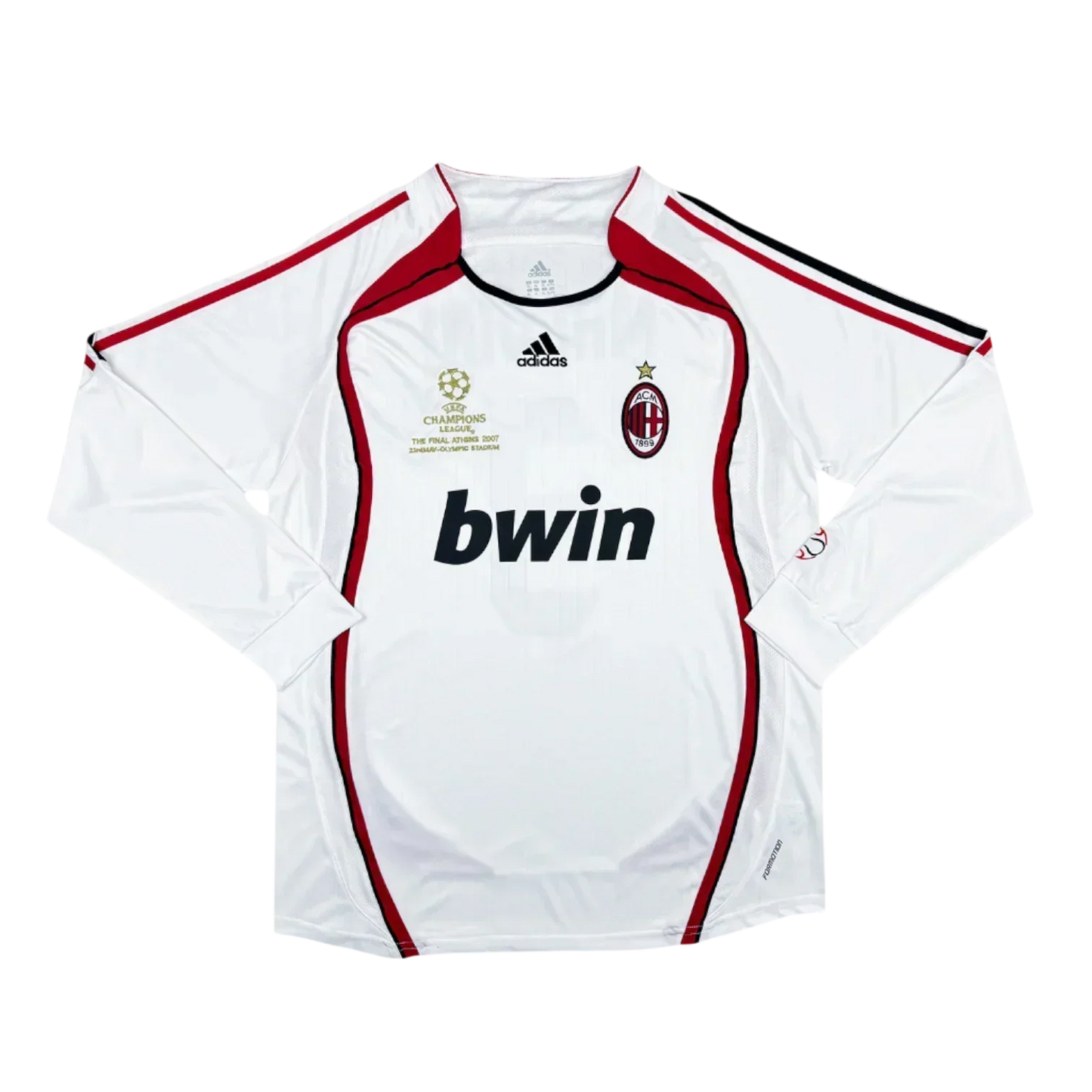Camisa Milan II 2006/07 Final Manga Longa
