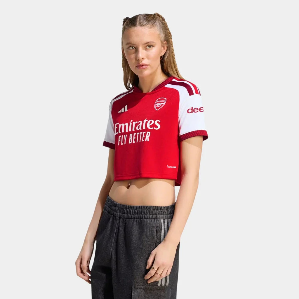 Camisa Feminina Arsenal 2026/27 I Cropped