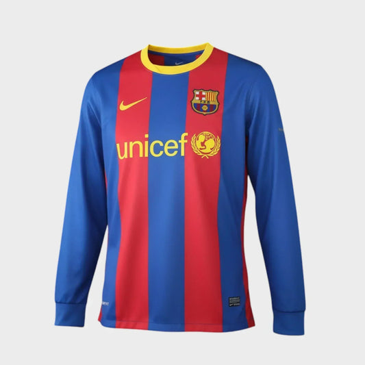 Camisa Barcelona 2010/11 I Manga Longa