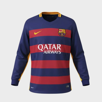Camisa Barcelona 2015/16 I Manga Longa