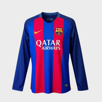 Camisa Barcelona 2016/17 I Manga Longa