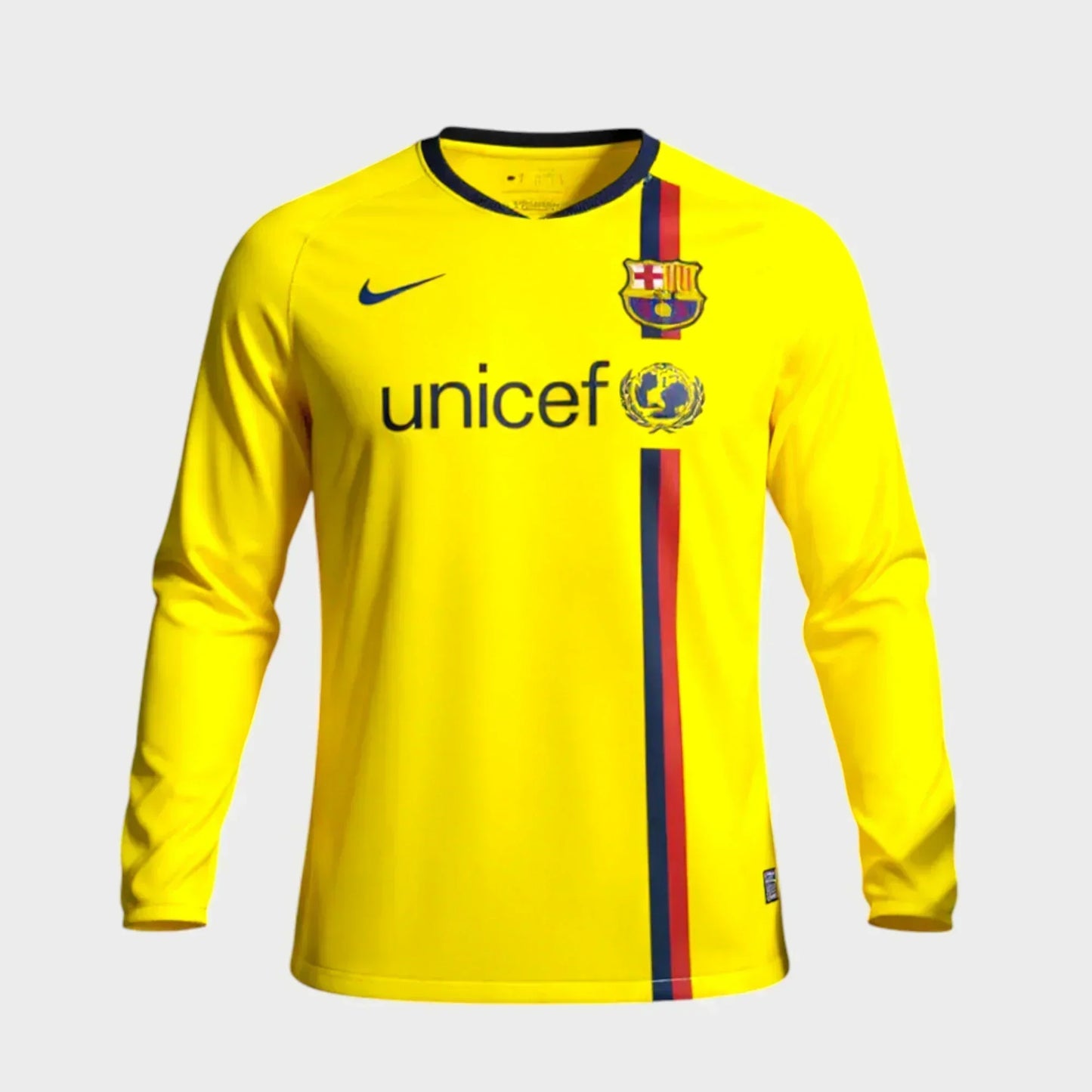 Camisa Barcelona 2008/09 II Manga Longa