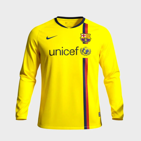 Camisa Barcelona 2008/09 II Manga Longa