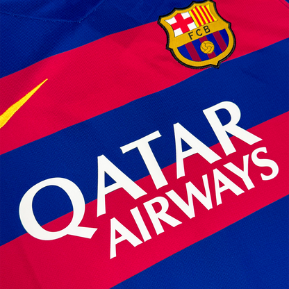 Camisa Barcelona 2015/16 I Manga Longa