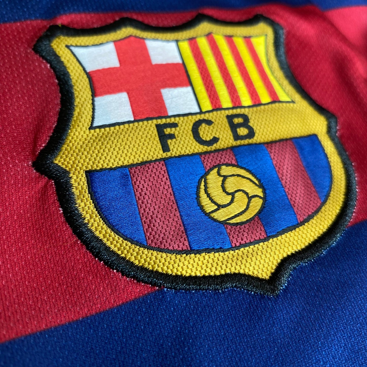 Camisa Barcelona 2015/16 I Manga Longa