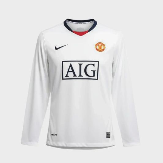 Camisa Manchester United II 2008/09 Manga Longa