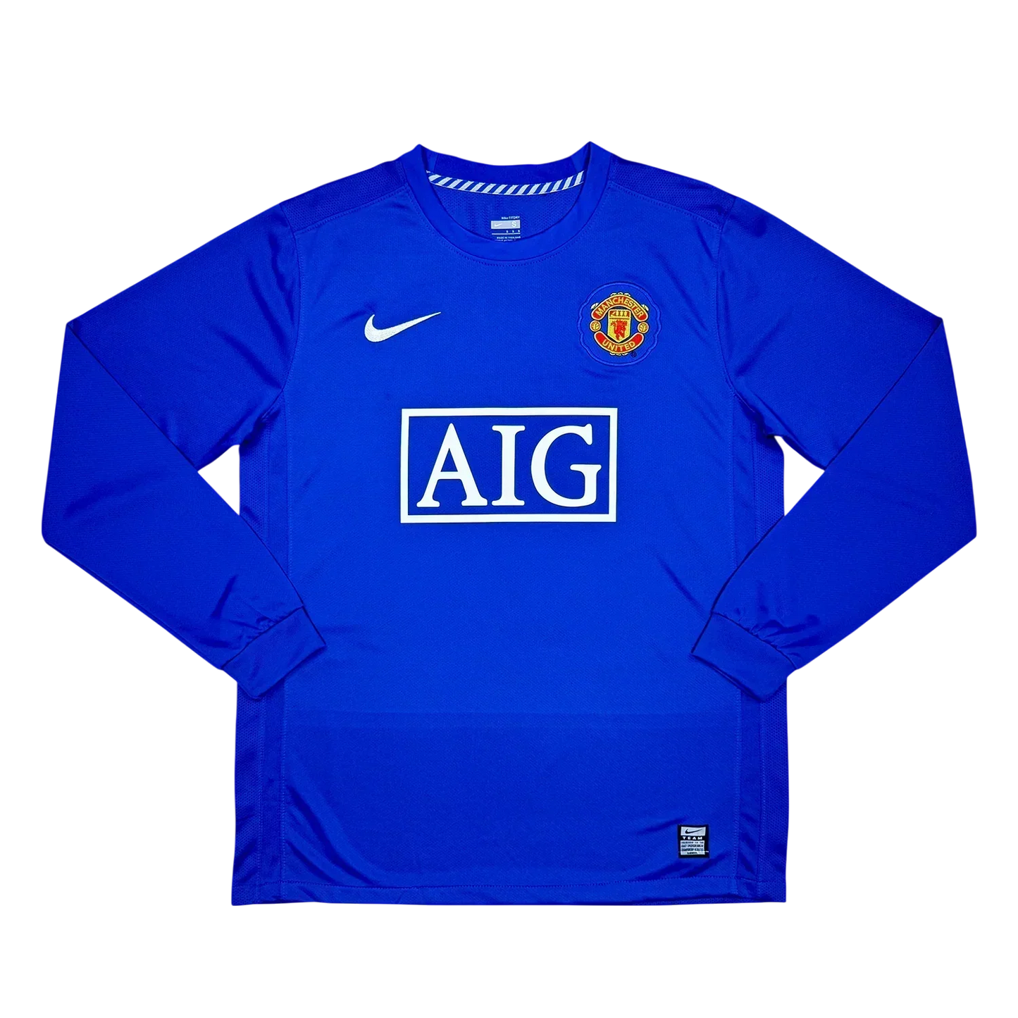 Camisa Manchester United III 2008/09 Manga Longa