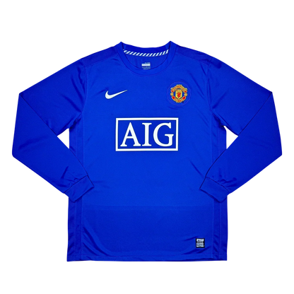 Camisa Manchester United III 2008/09 Manga Longa