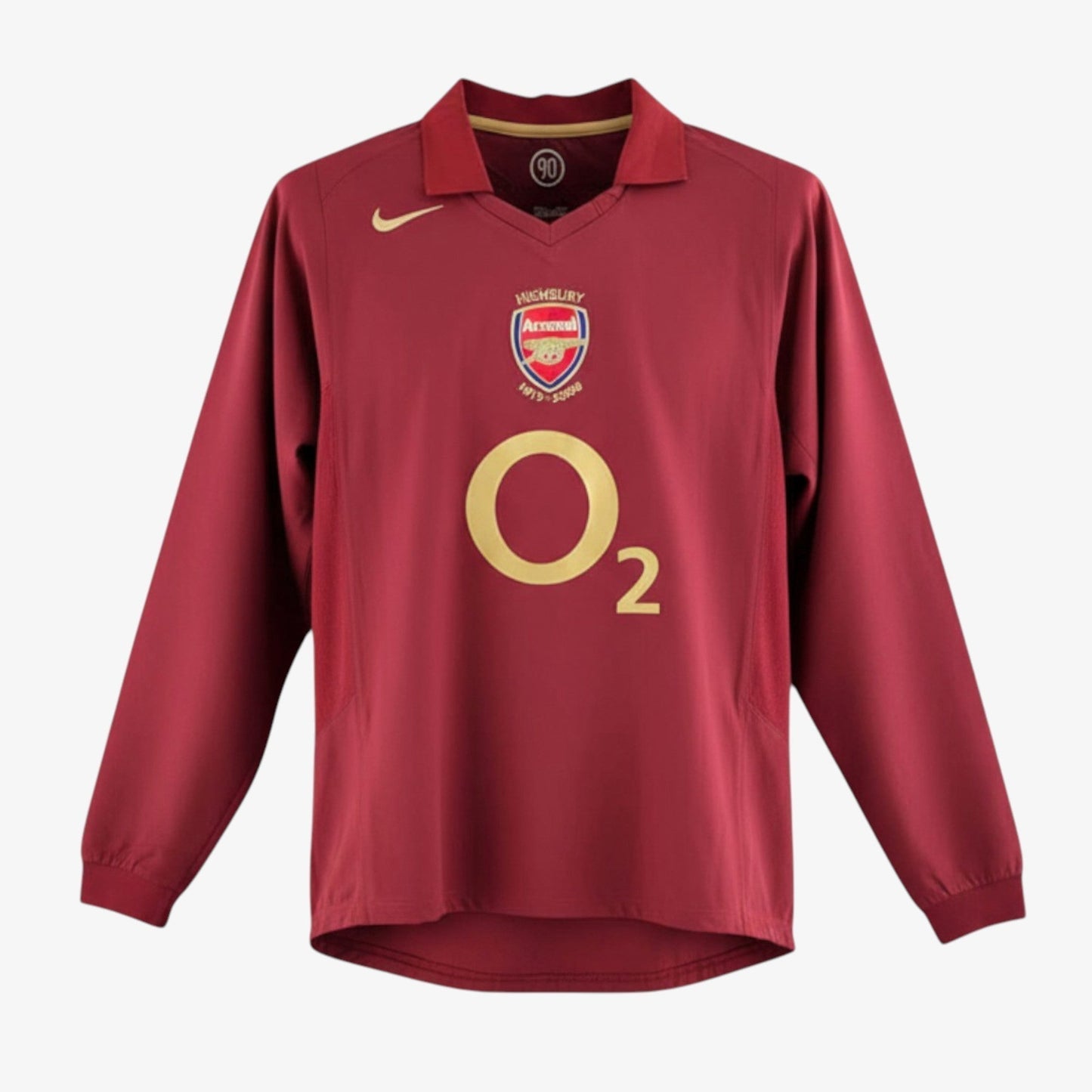 Camisa Arsenal 2005/06 I Manga Longa