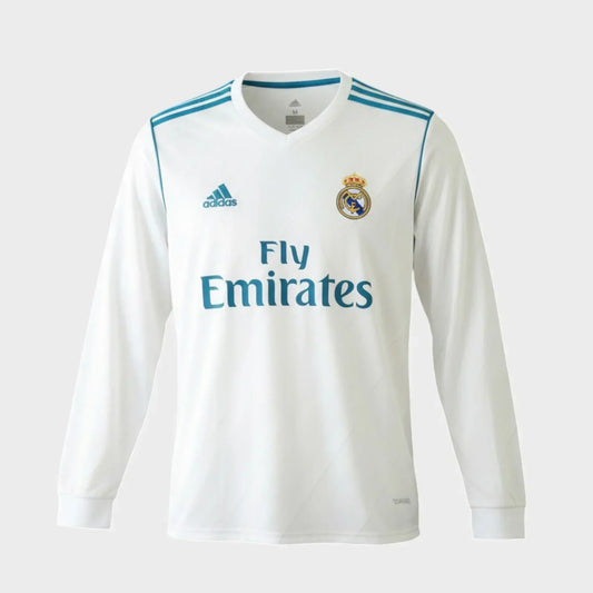 Camisa Real Madrid 2017/18 I Manga Longa
