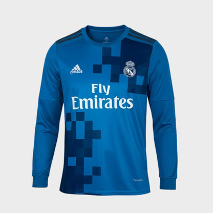 Camisa Real Madrid 2017/18 III Manga Longa