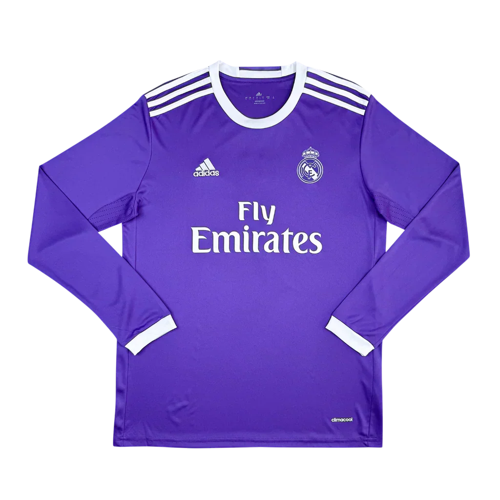 Camisa Real Madrid 2016/17 II Manga Longa