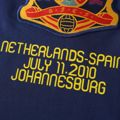 Camisa Espanha II 2010 Manga Longa