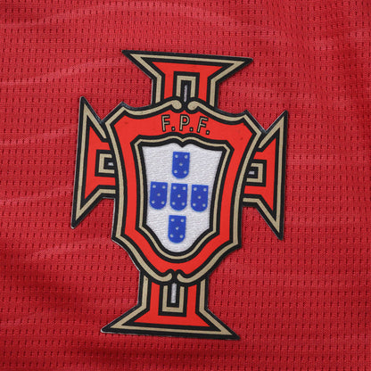 Camisa Portugal I 2026 Manga Longa Torcedor