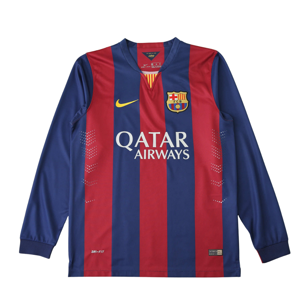 Camisa Barcelona 2014/15 I Manga Longa