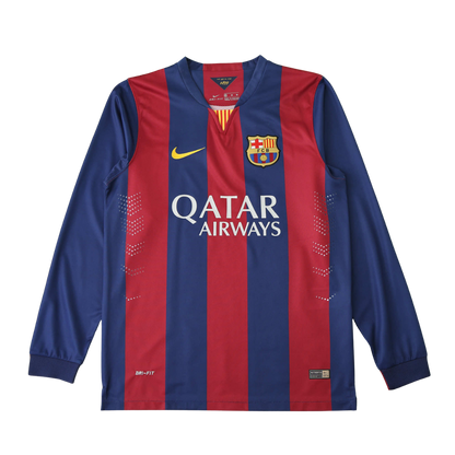 Camisa Barcelona 2014/15 I Manga Longa