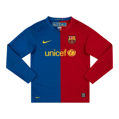Camisa Barcelona 2008/09 I Manga Longa