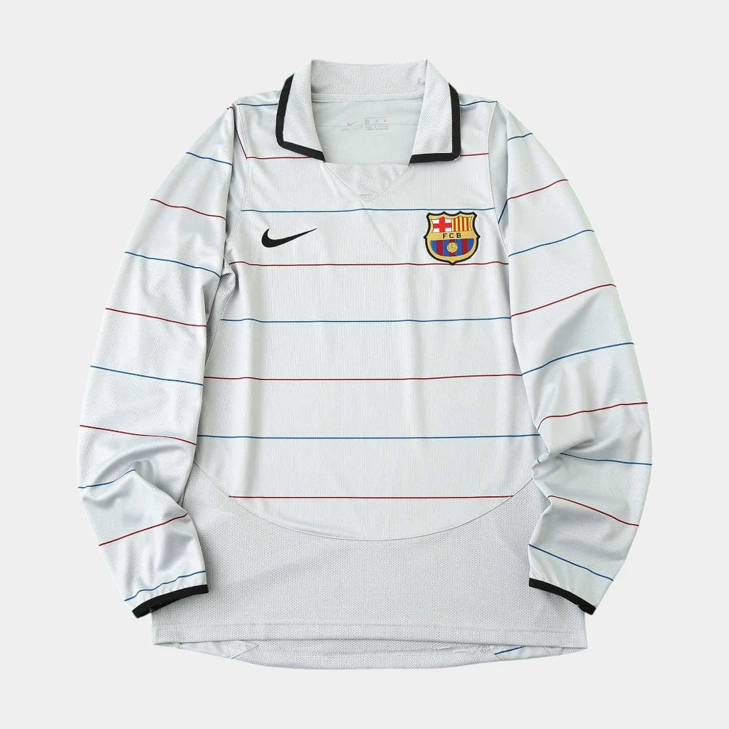 Camisa Barcelona 2003/04 II Manga Longa