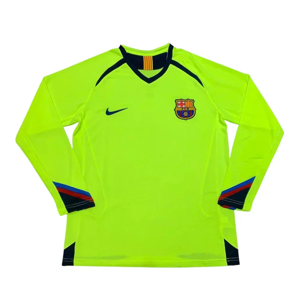 Camisa Barcelona 2005/06 II Manga Longa