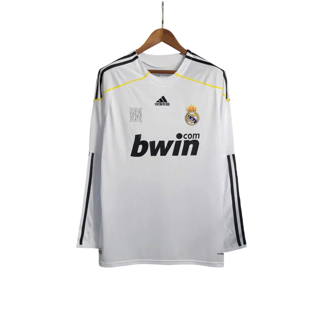 Camisa Real Madrid 2009/10 I Manga Longa