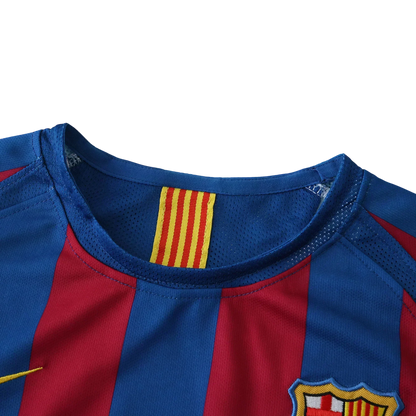 Camisa Barcelona 2005/06 I Manga Longa