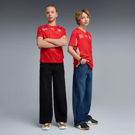 Camisa Infantil Suíça 2026/27 I