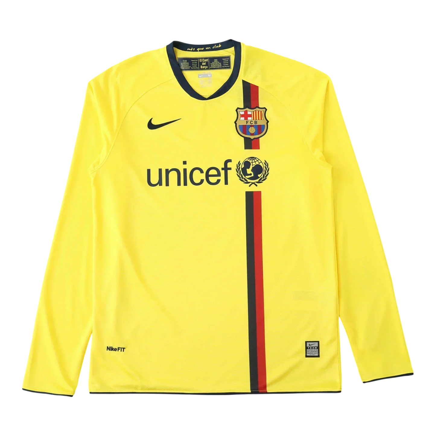 Camisa Barcelona 2008/09 II Manga Longa