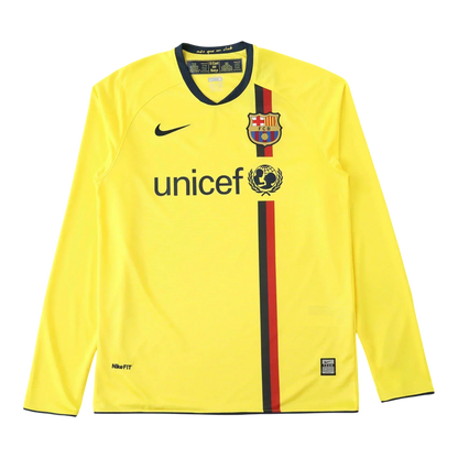 Camisa Barcelona 2008/09 II Manga Longa