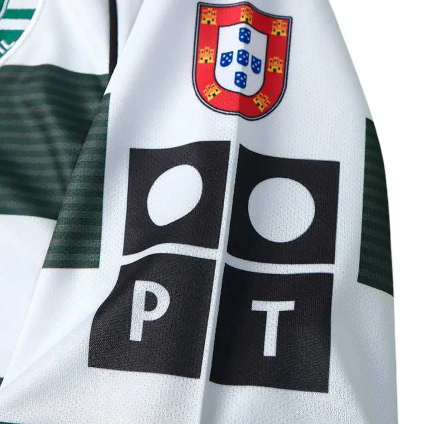 Camisa Sporting I 2002/03 Manga Longa