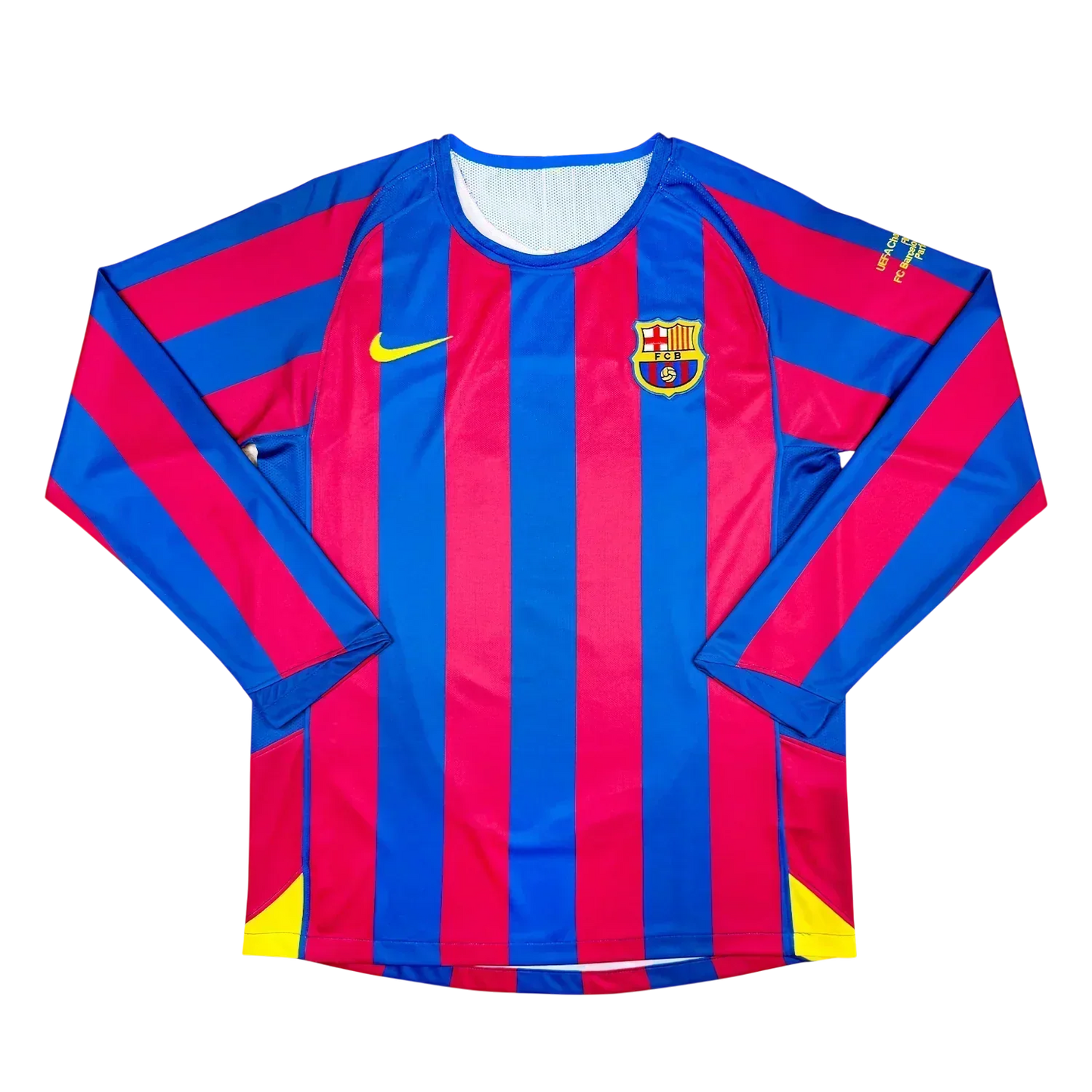 Camisa Barcelona 2005/06 I Manga Longa