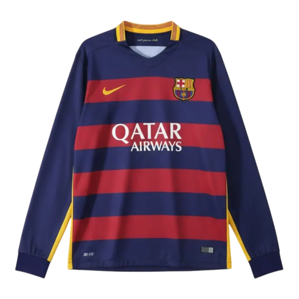 Camisa Barcelona 2015/16 I Manga Longa
