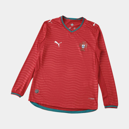 Camisa Portugal I 2026 Manga Longa Jogador