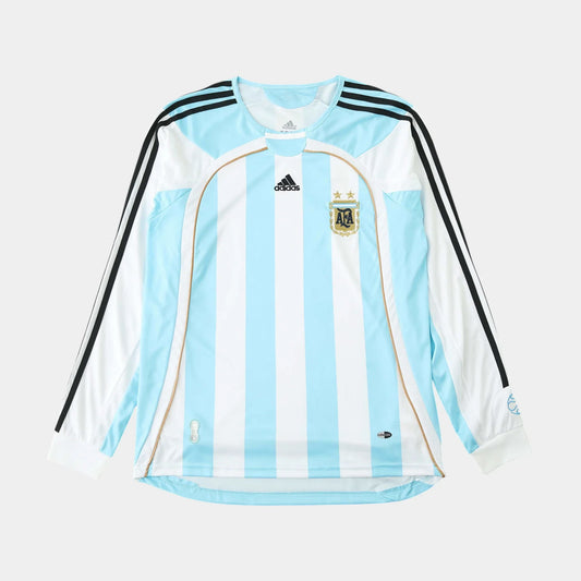 Camisa Argentina I 2006 Manga Longa