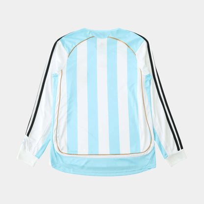 Camisa Argentina I 2006 Manga Longa