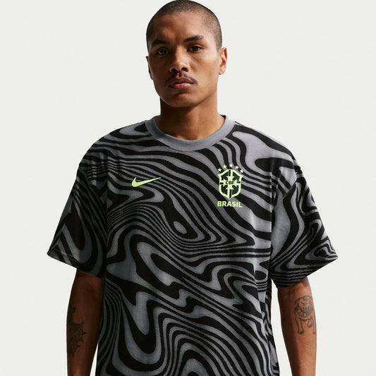 Camisa Brasil 2026 Treino Cinza