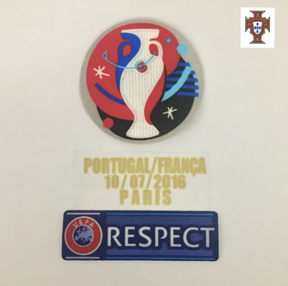Patch Final da Euro 2016 (Manga e Peito)