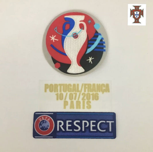 Patch Final da Euro 2016 (Manga e Peito)