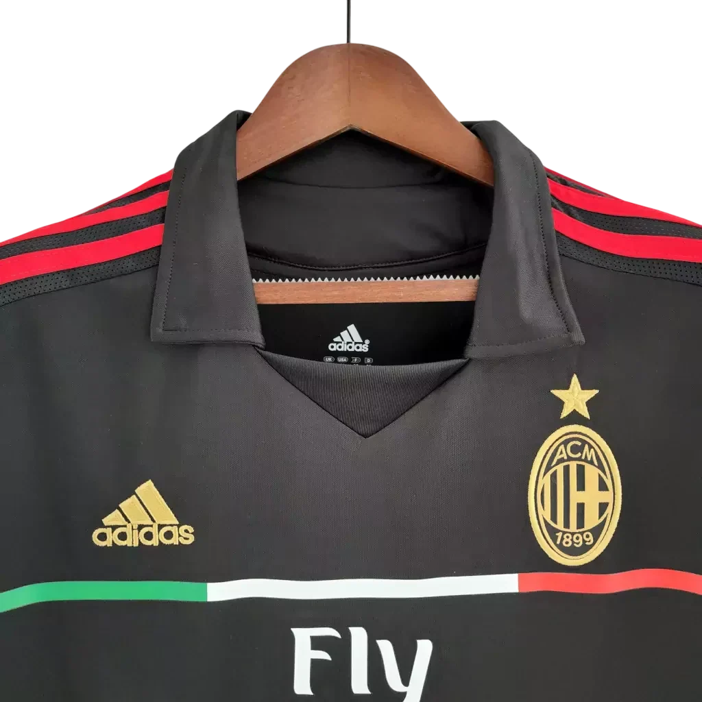 Camisa Milan III 2011/12 Manga Longa